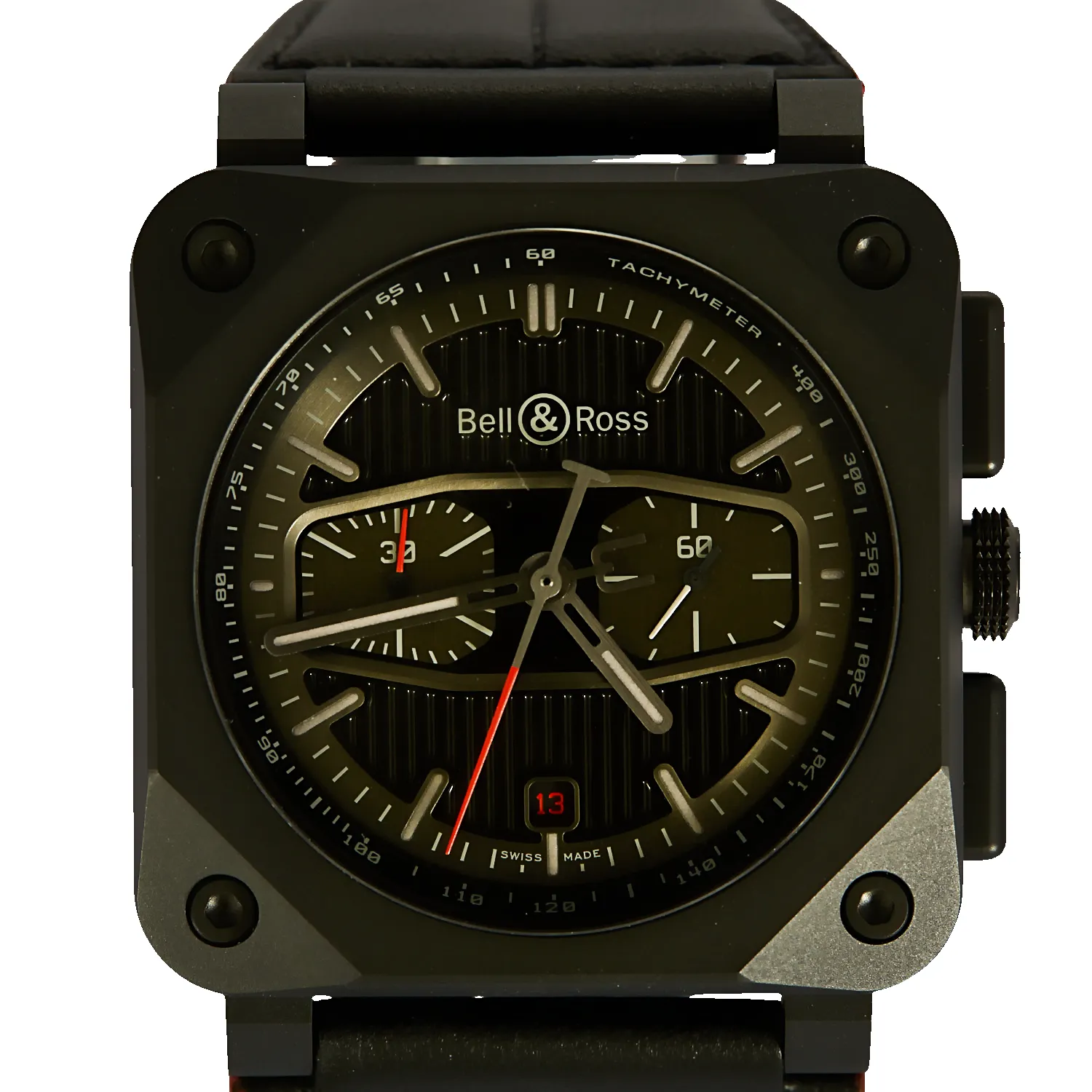 Bell & Ross BR-03 Chrono Blacktrack sold by 58 Facettes