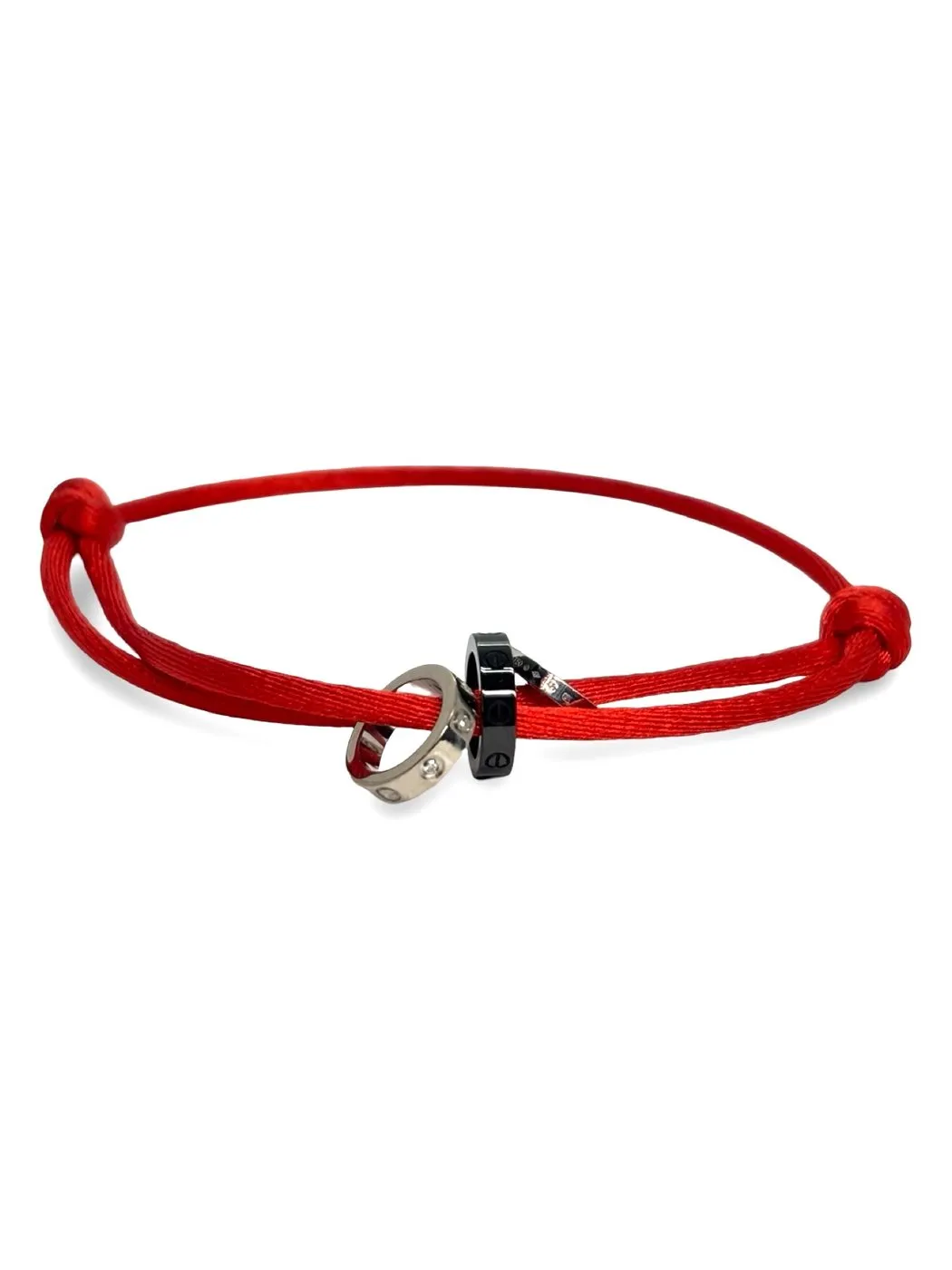 Cartier Love - Bracelet en or blanc 18K et céramique, diamants sold by 58 Facettes product image thumbnail 2