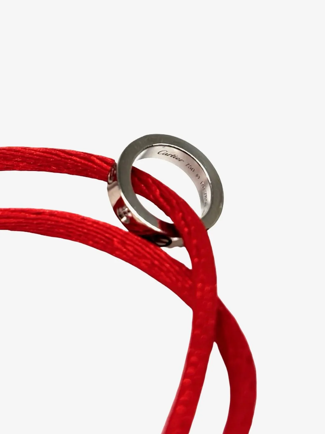 Cartier Love - Bracelet en or blanc 18K et céramique, diamants sold by 58 Facettes product image thumbnail 4