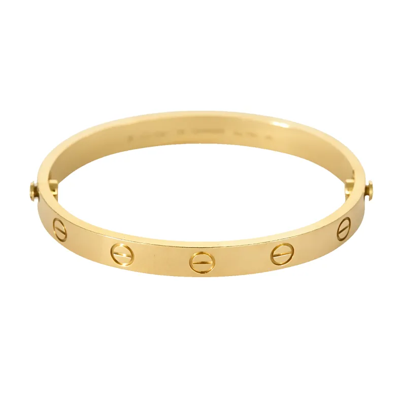 Cartier -  LOVE, modèle classique - Bracelet en or jaune made by 58 Facettes