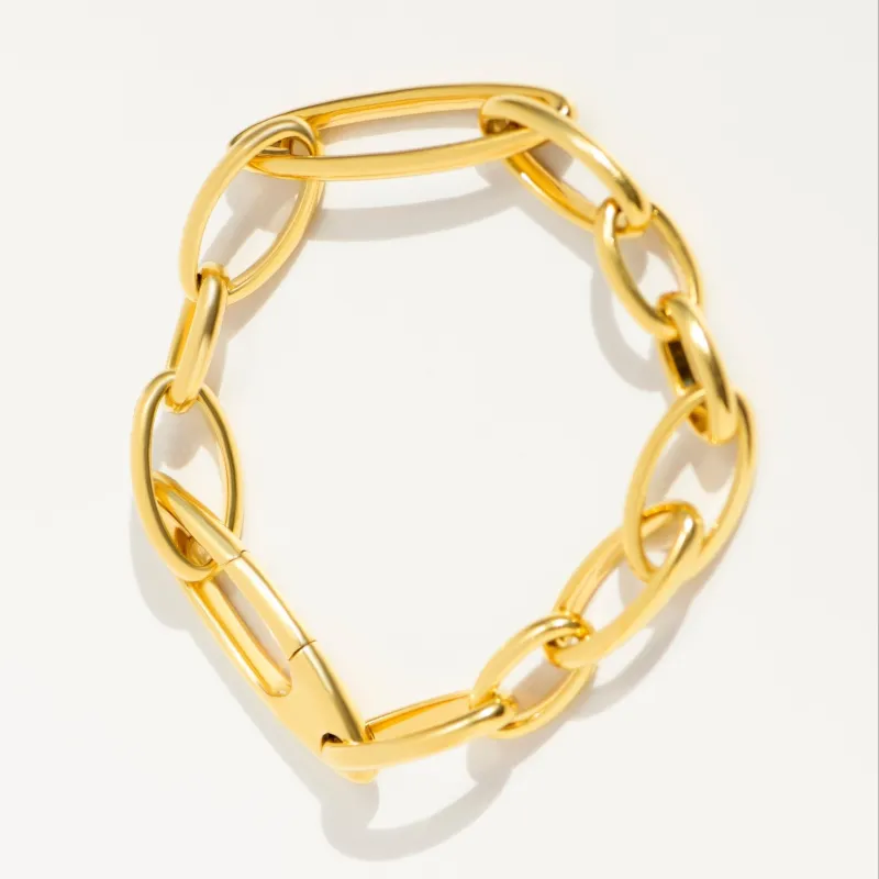 Pomellato Iconica - Bracelet à maillons vintage en or jaune 750 made by 58 Facettes
