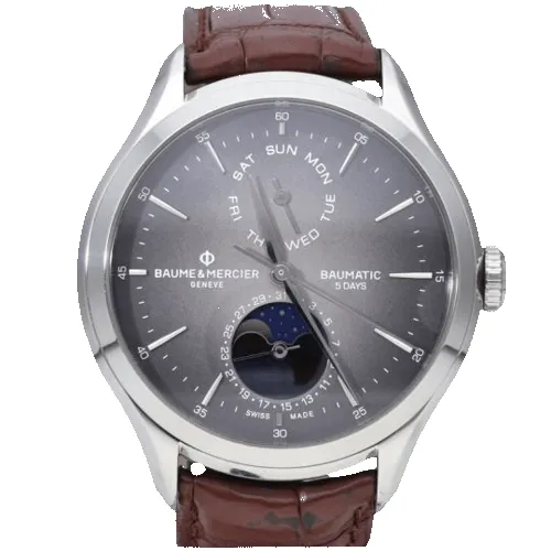 Baume & Mercier Clifton - Montre automatique homme en acier sold by 58 Facettes