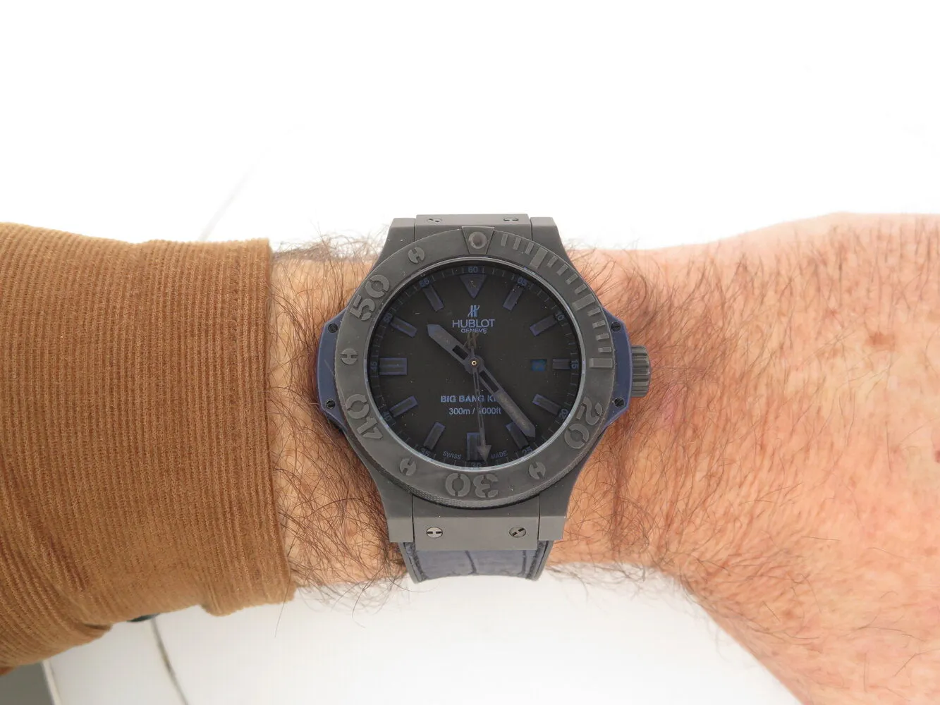 Hublot Big Bang King - Montre automatique en céramique noir/bleu sold by 58 Facettes product image thumbnail 2