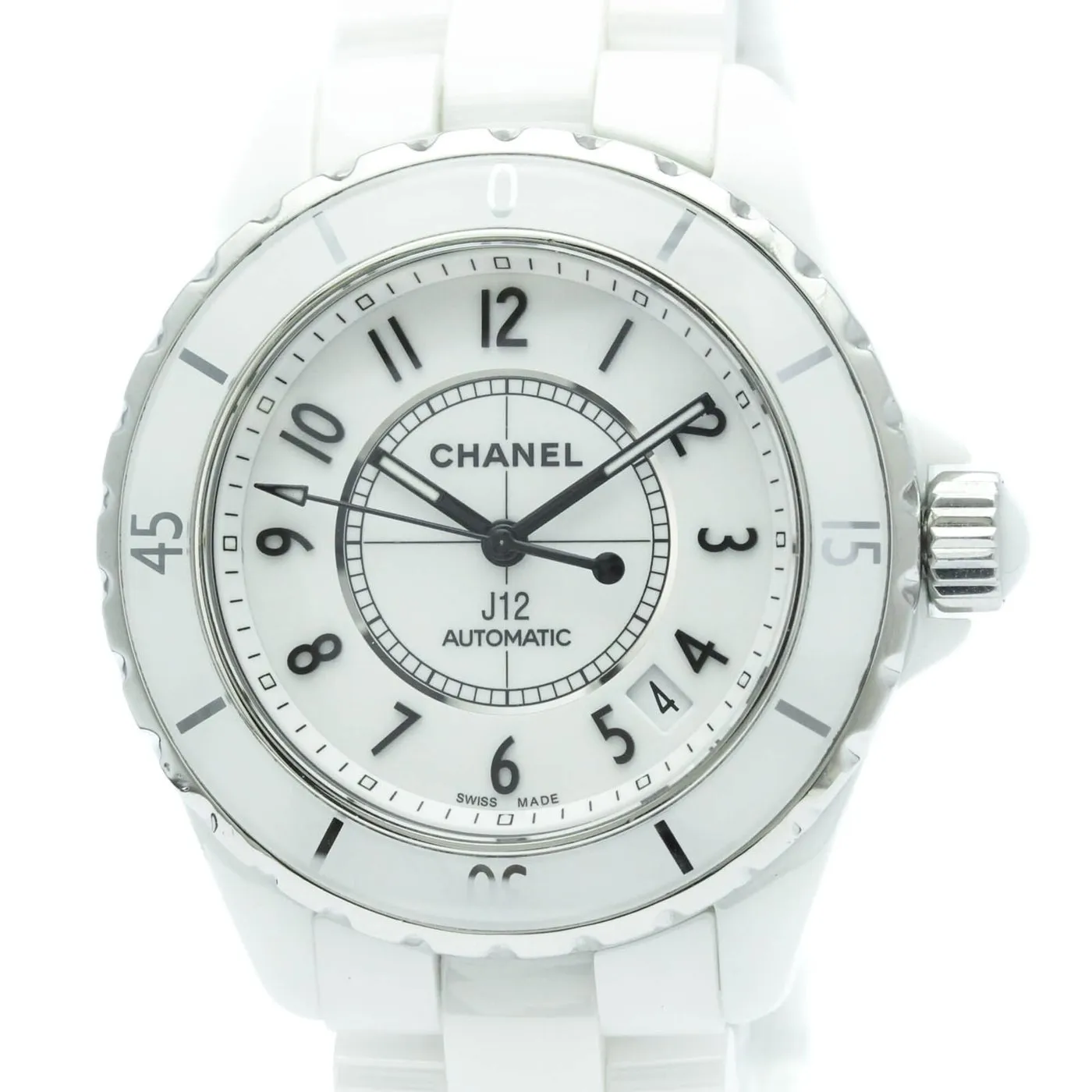 Chanel J12 - Montre automatique en céramique et acier inoxydable sold by 58 Facettes product image thumbnail 2