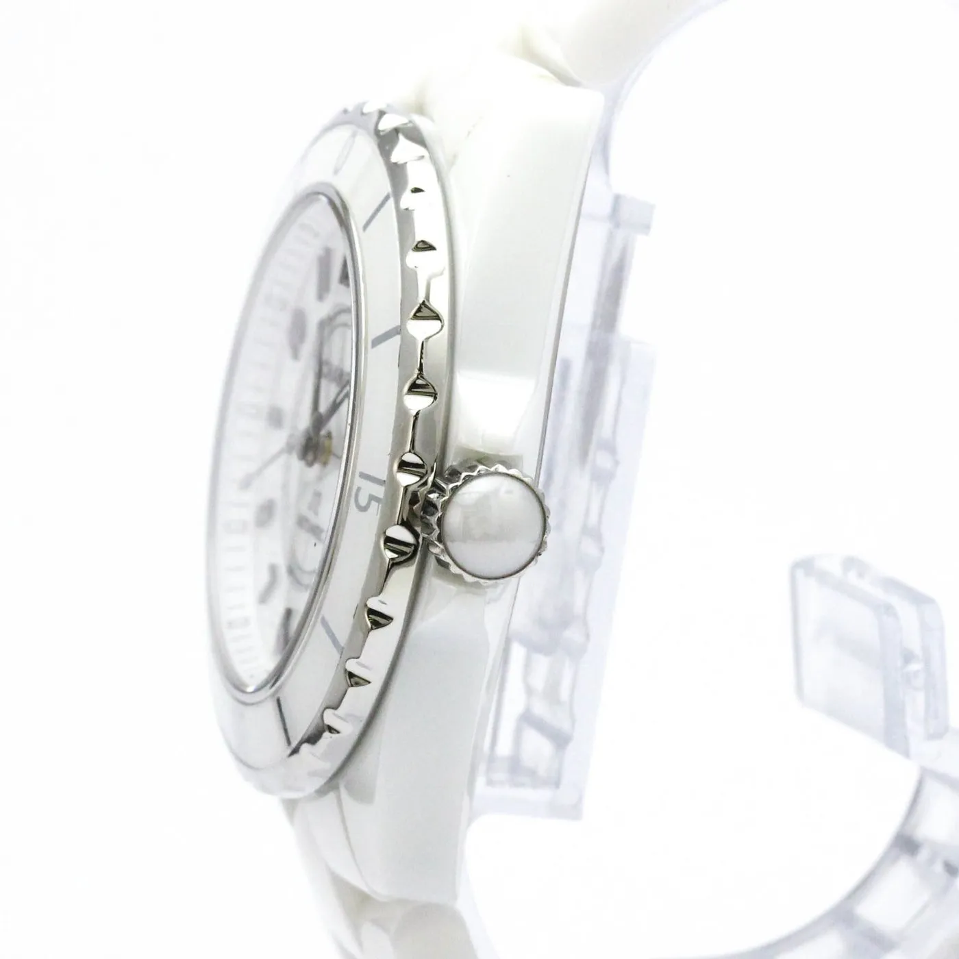 Chanel J12 - Montre automatique en céramique et acier inoxydable sold by 58 Facettes product image thumbnail 3