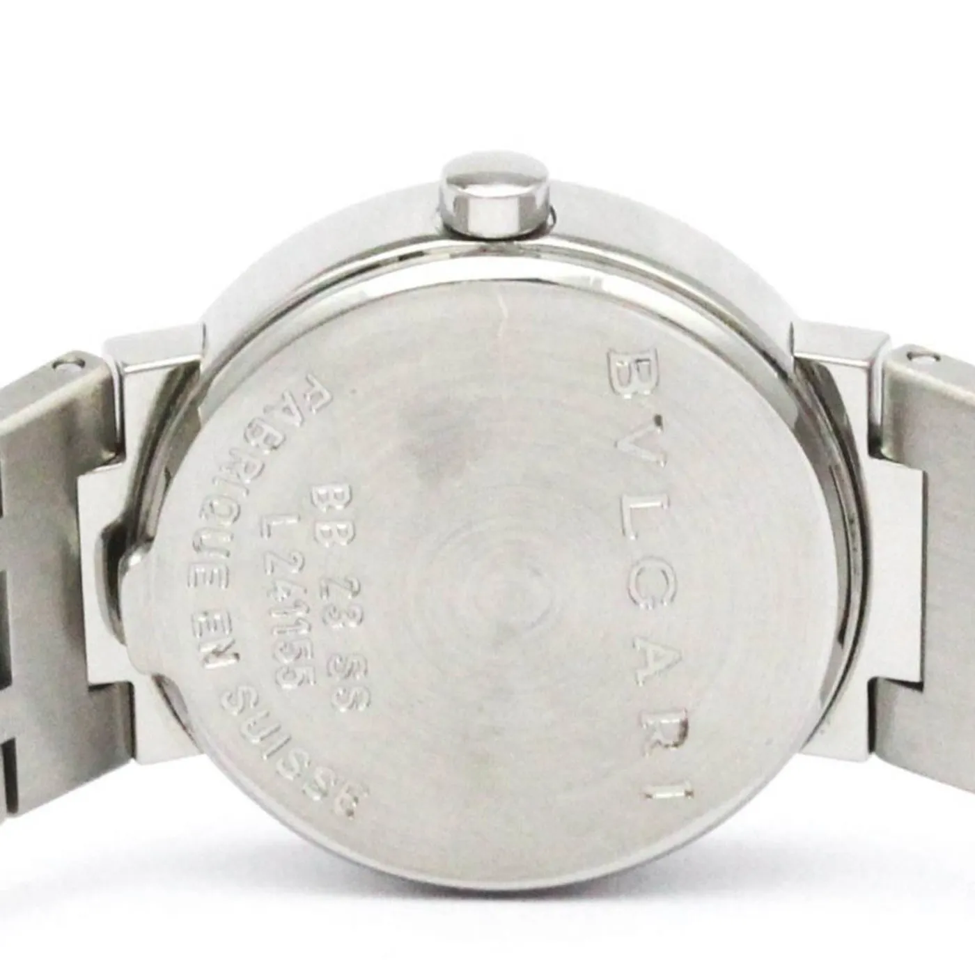 Bvlgari Bvlgari - Montre quartz en acier inoxydable sold by 58 Facettes product image thumbnail 4