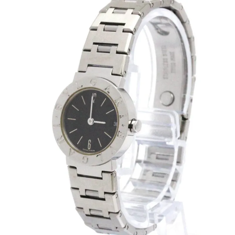 Bvlgari Bvlgari - Montre quartz en acier inoxydable made by 58 Facettes