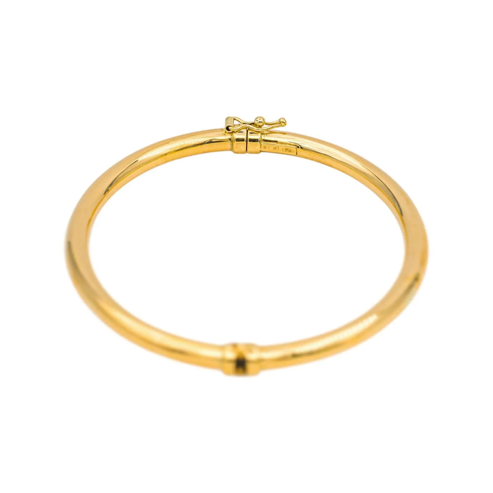 Bracelet jonc en or jaune 750 sold by 58 Facettes product image thumbnail 4