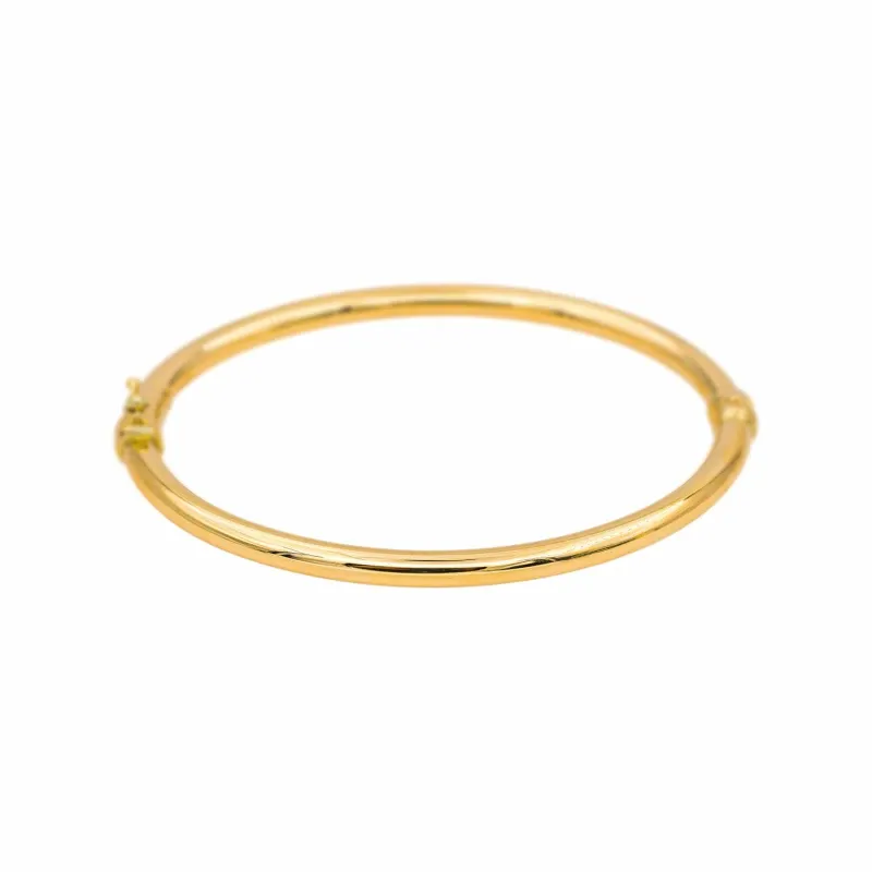Bracelet jonc en or jaune 750 made by 58 Facettes