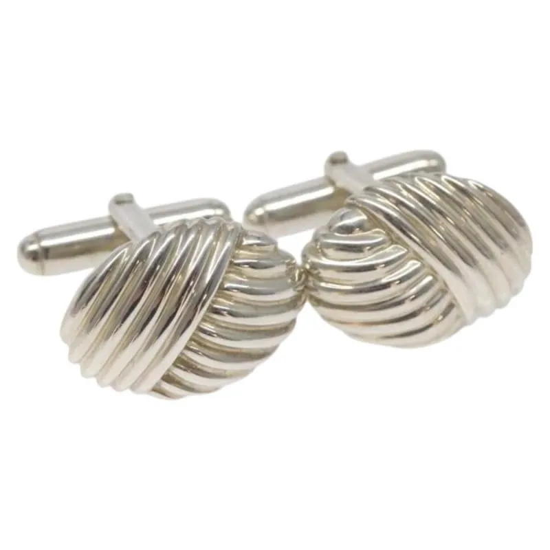 Tiffany & Co. - Manchettes ovales Shell-Style Line en argent 925 made by 58 Facettes