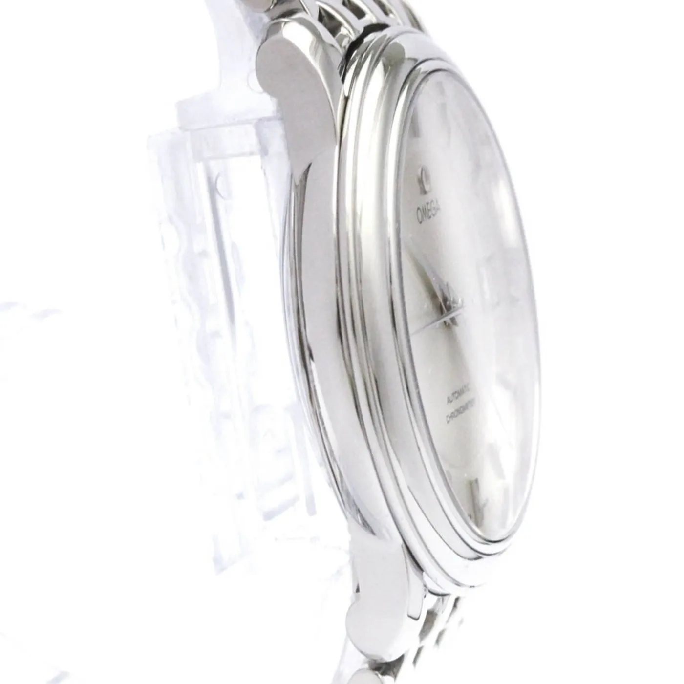 Omega De Ville - Montre chronomètre automatique en acier inoxydable sold by 58 Facettes product image thumbnail 4