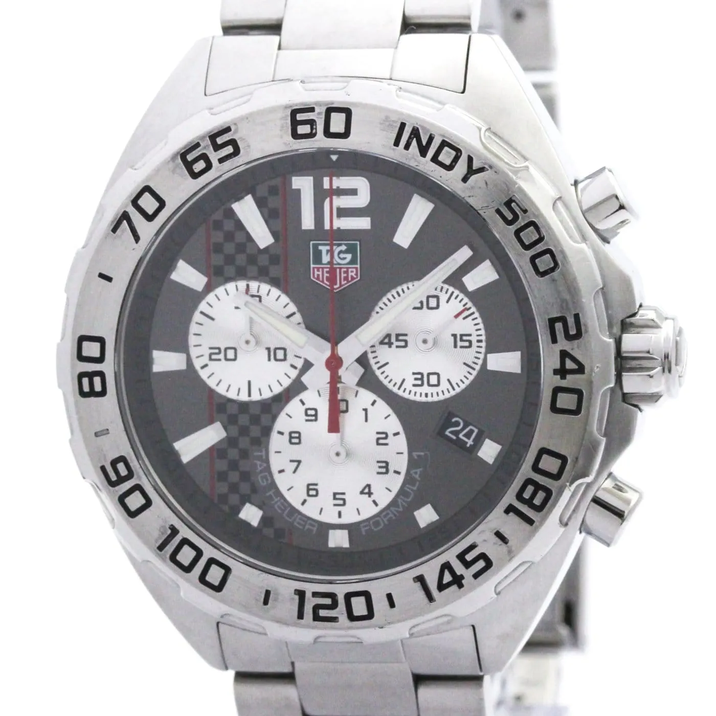 Tag Heuer Formula 1 - Montre chronographe quartz en acier sold by 58 Facettes product image thumbnail 2