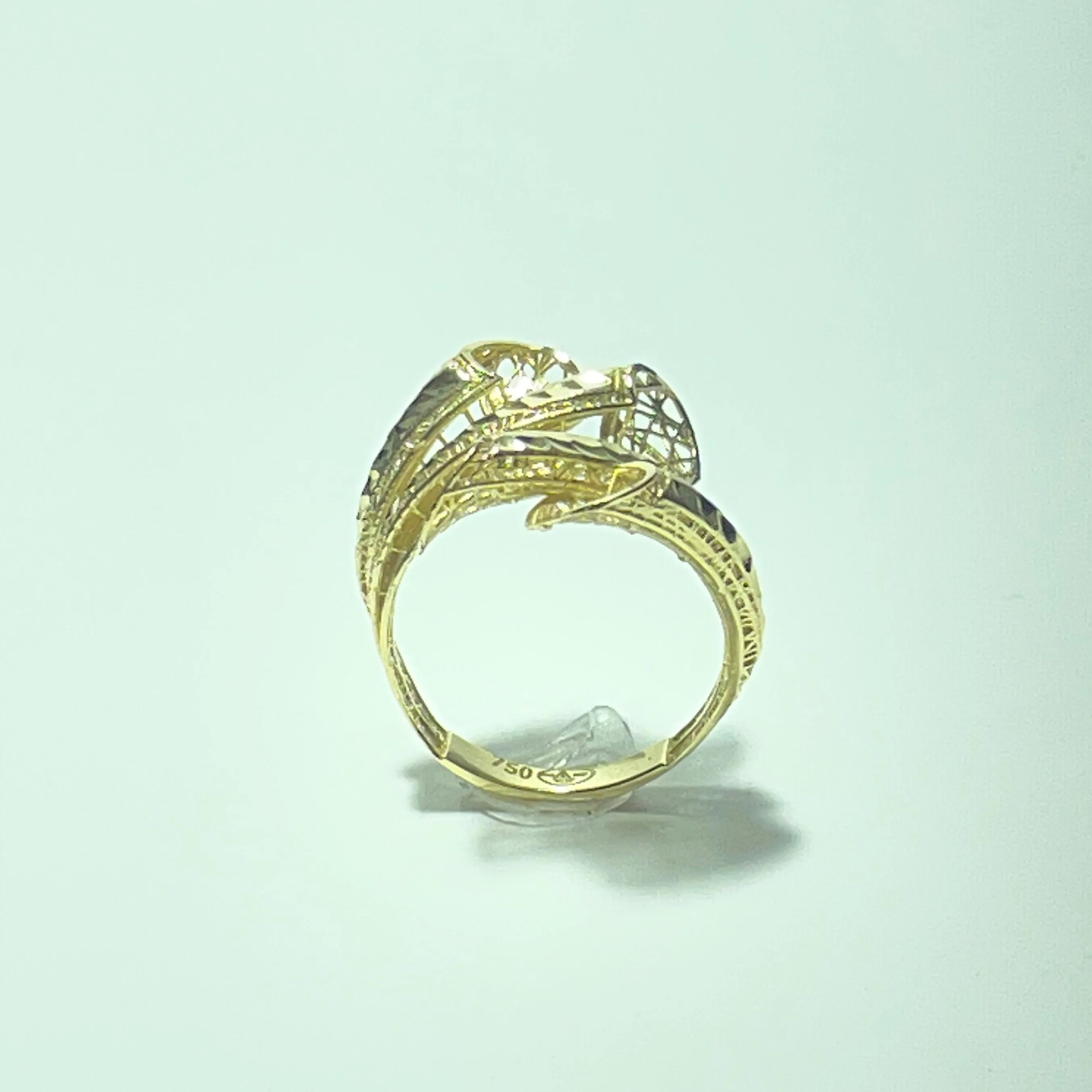 Bague en or jaune 18 carats – Taille 57 sold by 58 Facettes product image thumbnail 4