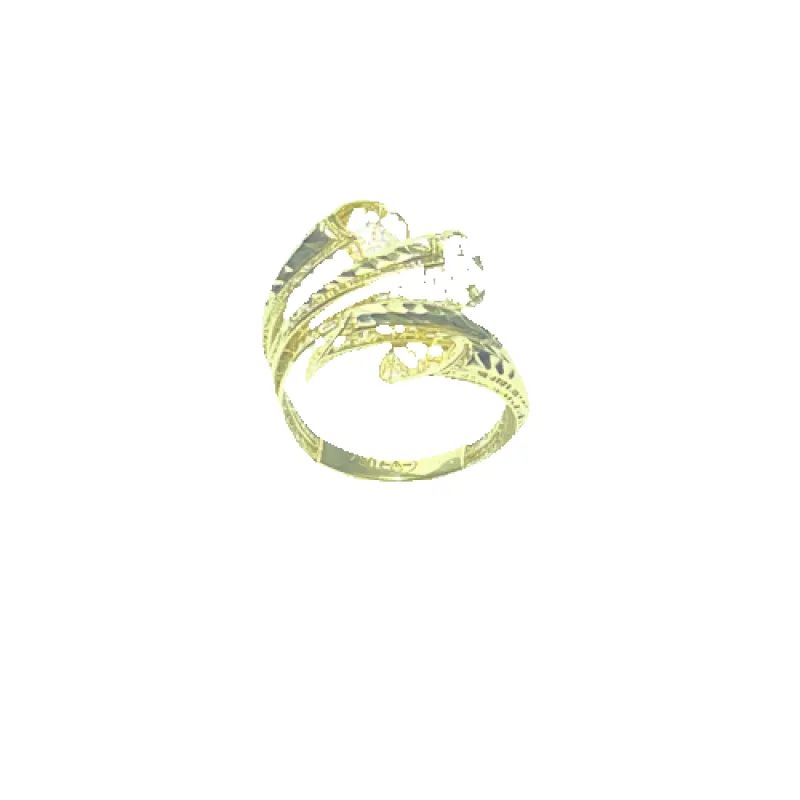 Bague en or jaune 18 carats – Taille 57 made by 58 Facettes