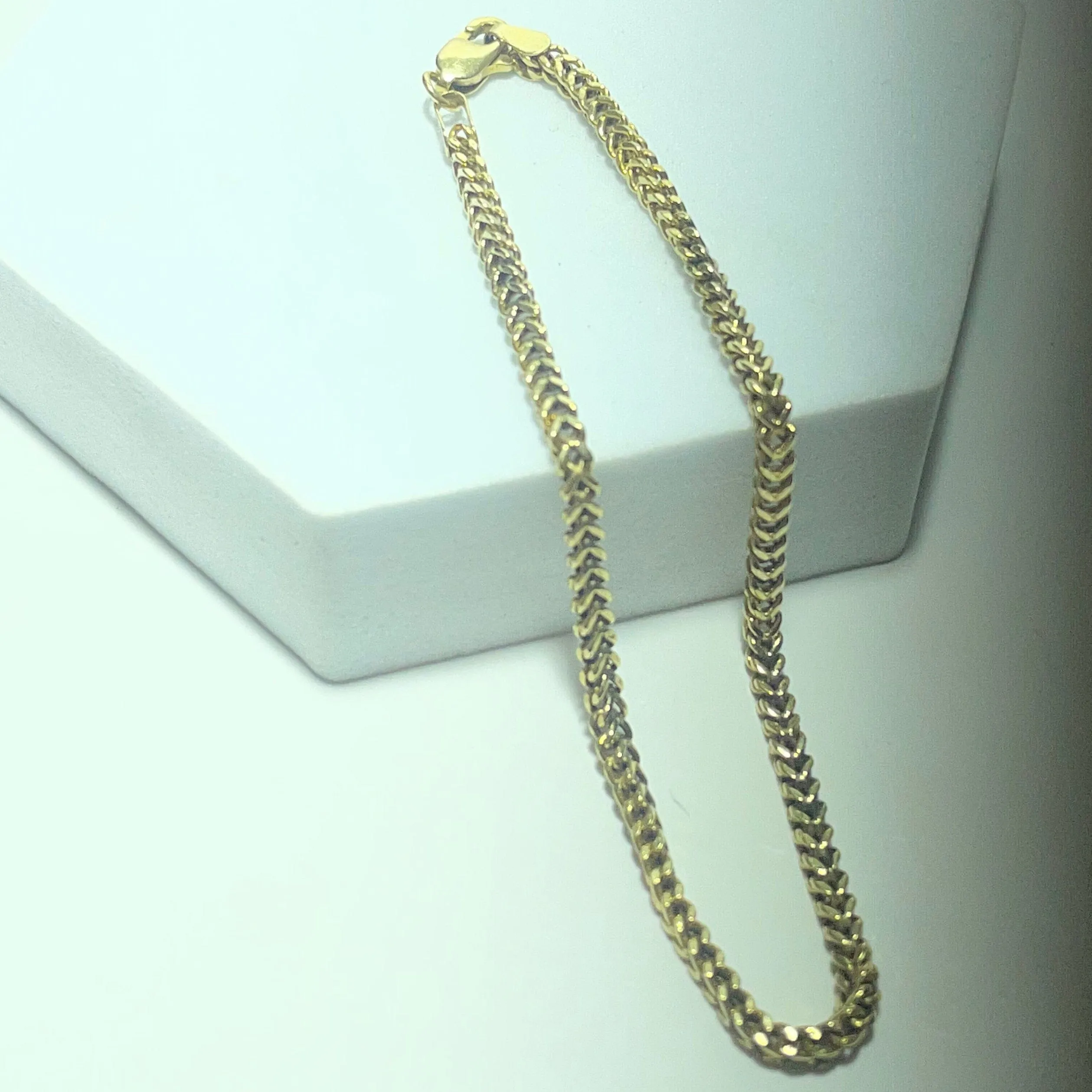 Gourmette - Bracelet en or jaune 18 carats sold by 58 Facettes product image thumbnail 2