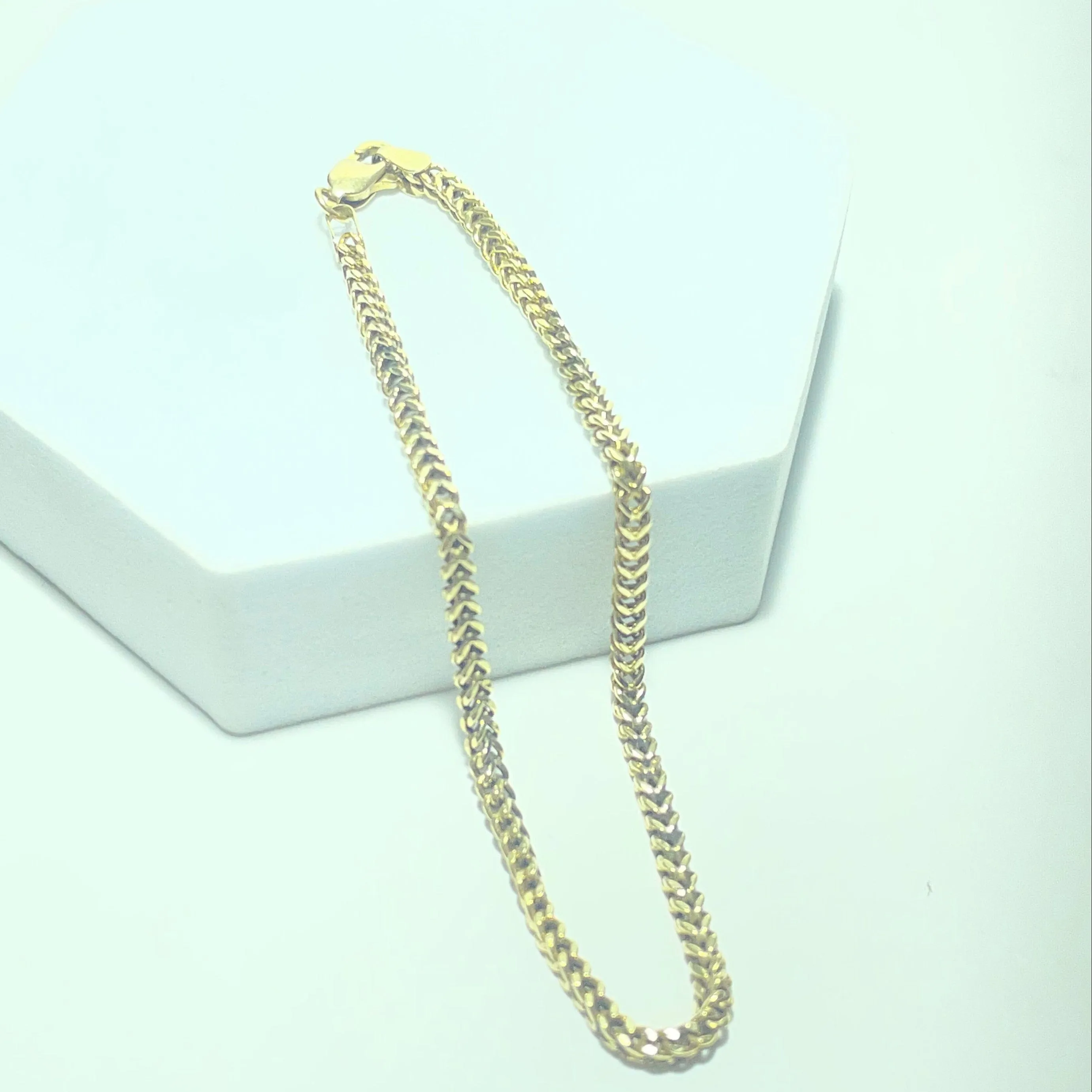 Gourmette - Bracelet en or jaune 18 carats sold by 58 Facettes product image thumbnail 3