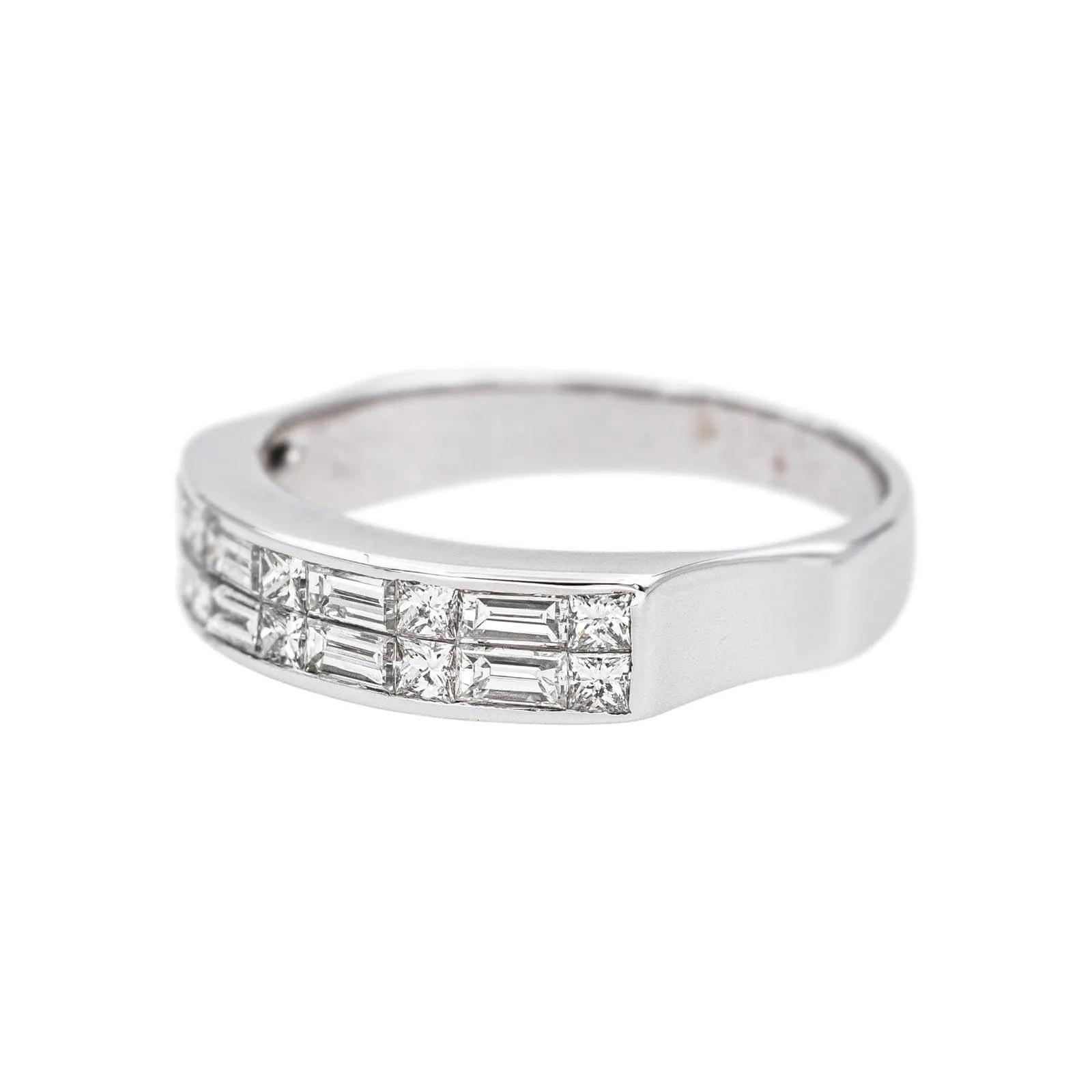 Bague en or blanc et diamants sold by 58 Facettes product image thumbnail 3