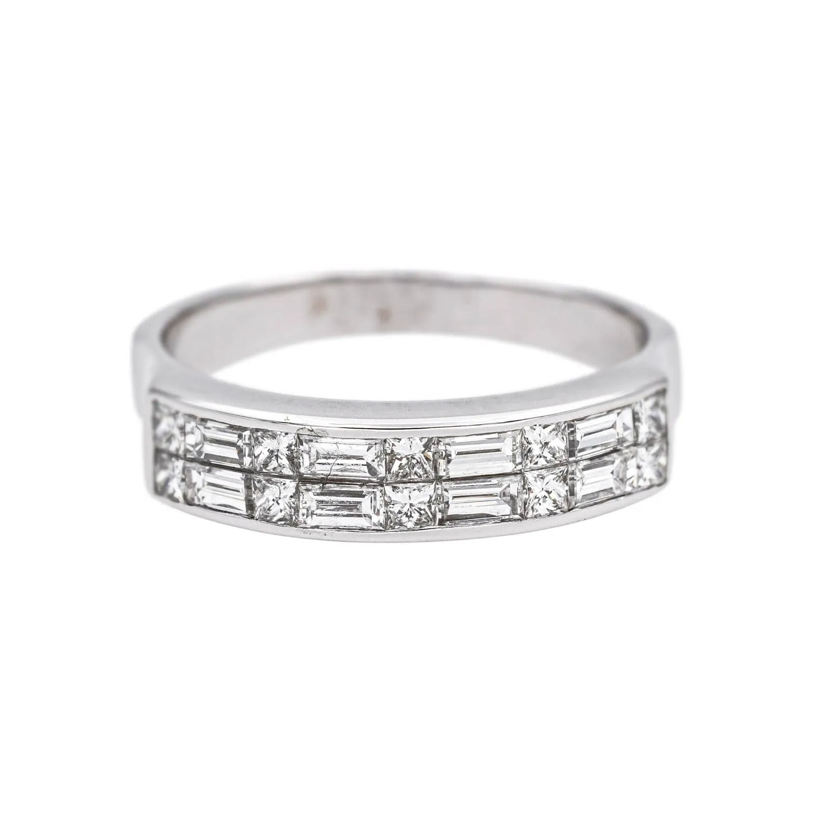 Bague en or blanc et diamants sold by 58 Facettes