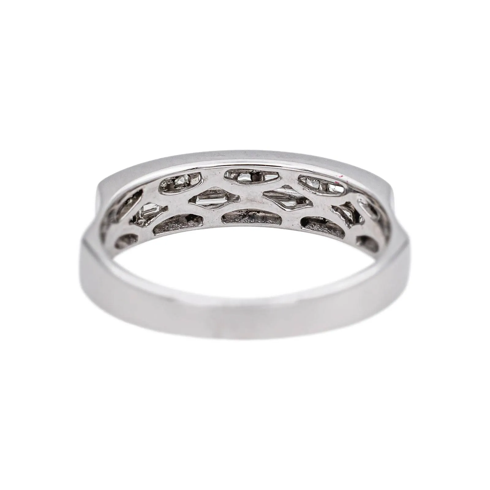 Bague en or blanc et diamants sold by 58 Facettes product image thumbnail 5