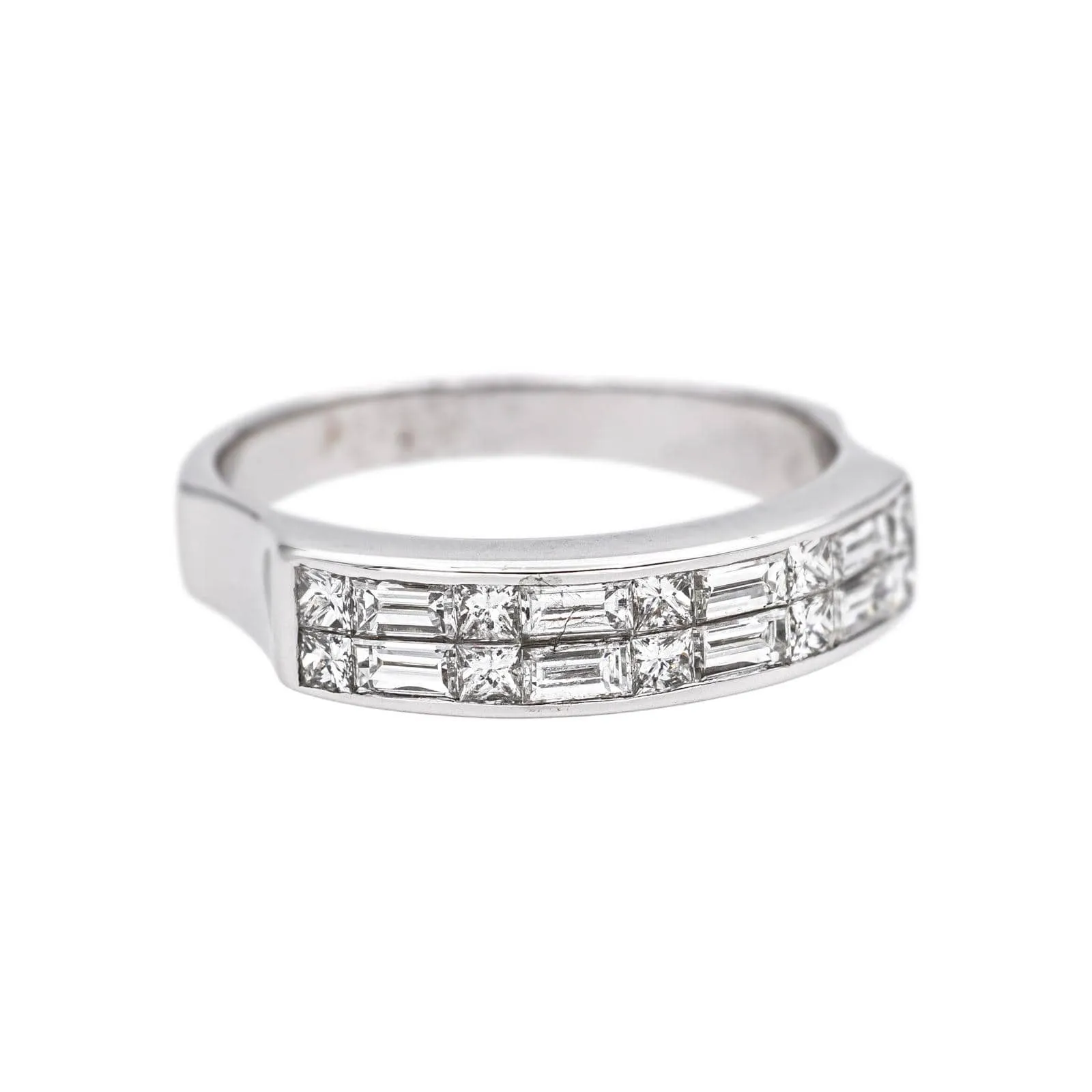 Bague en or blanc et diamants sold by 58 Facettes product image thumbnail 2
