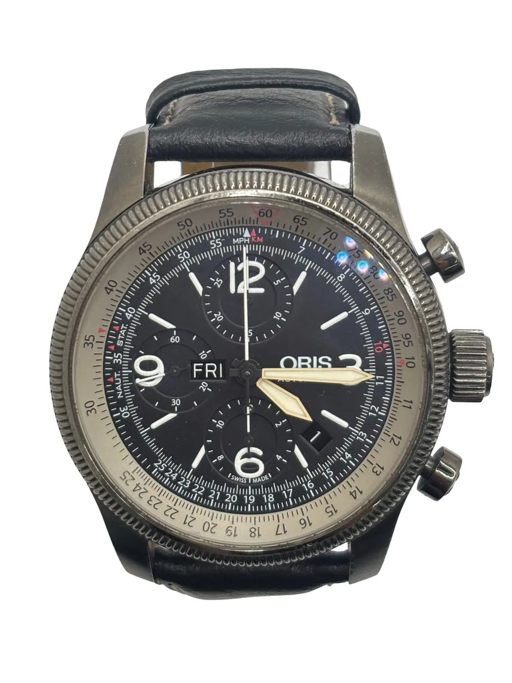 Oris Big Crown X1 Calculator - Montre en acier sold by 58 Facettes