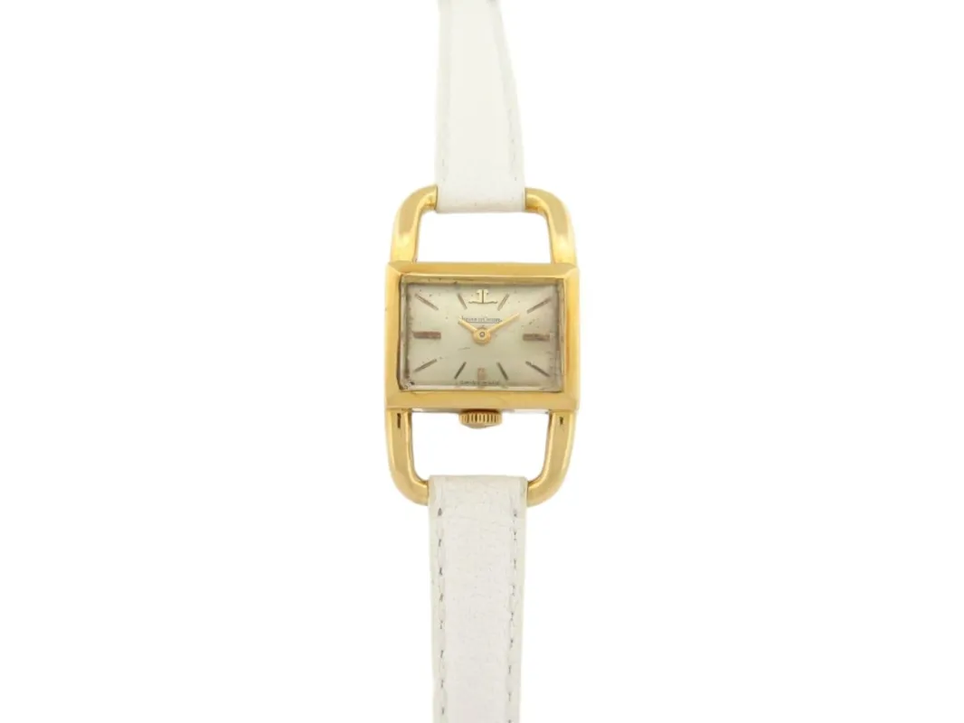 Jaeger-LeCoultre Étrier - Montre mécanique en or jaune 18k made by 58 Facettes