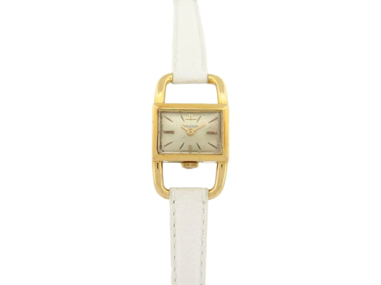 Jaeger-LeCoultre Étrier - Montre mécanique en or jaune 18k sold by 58 Facettes