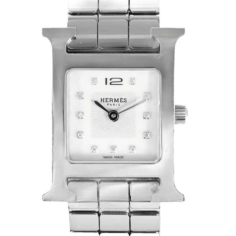 Hermès Montre Heure H made by 58 Facettes