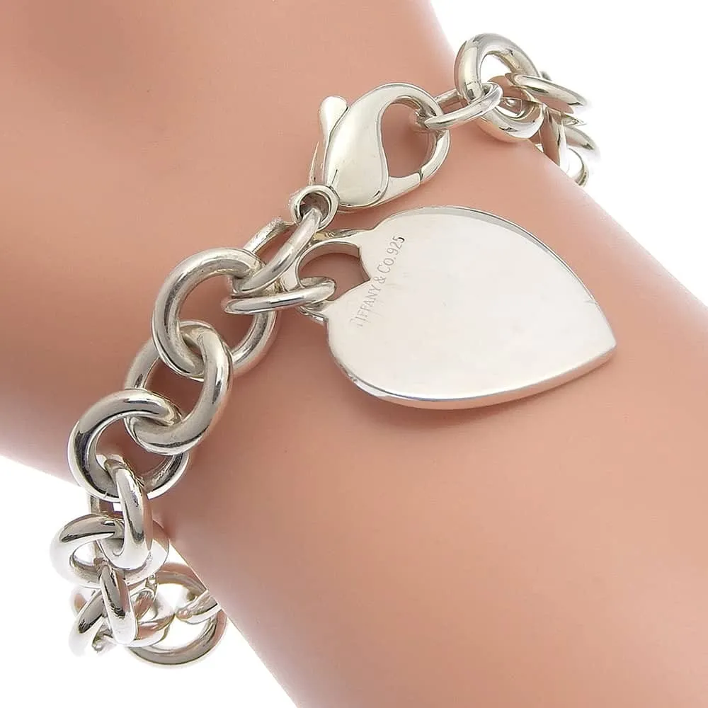 Tiffany & Co. Return to Tiffany - Bracelet Heart Tag en argent sold by 58 Facettes product image thumbnail 3