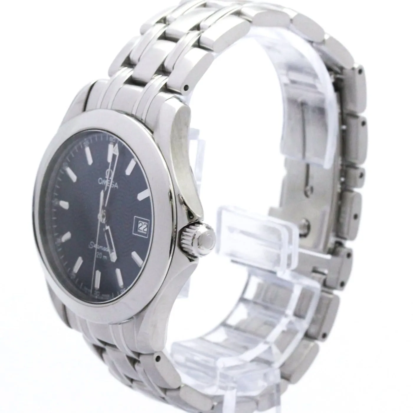 Omega Seamaster 120M - Montre quartz en acier inoxydable sold by 58 Facettes product image thumbnail 2