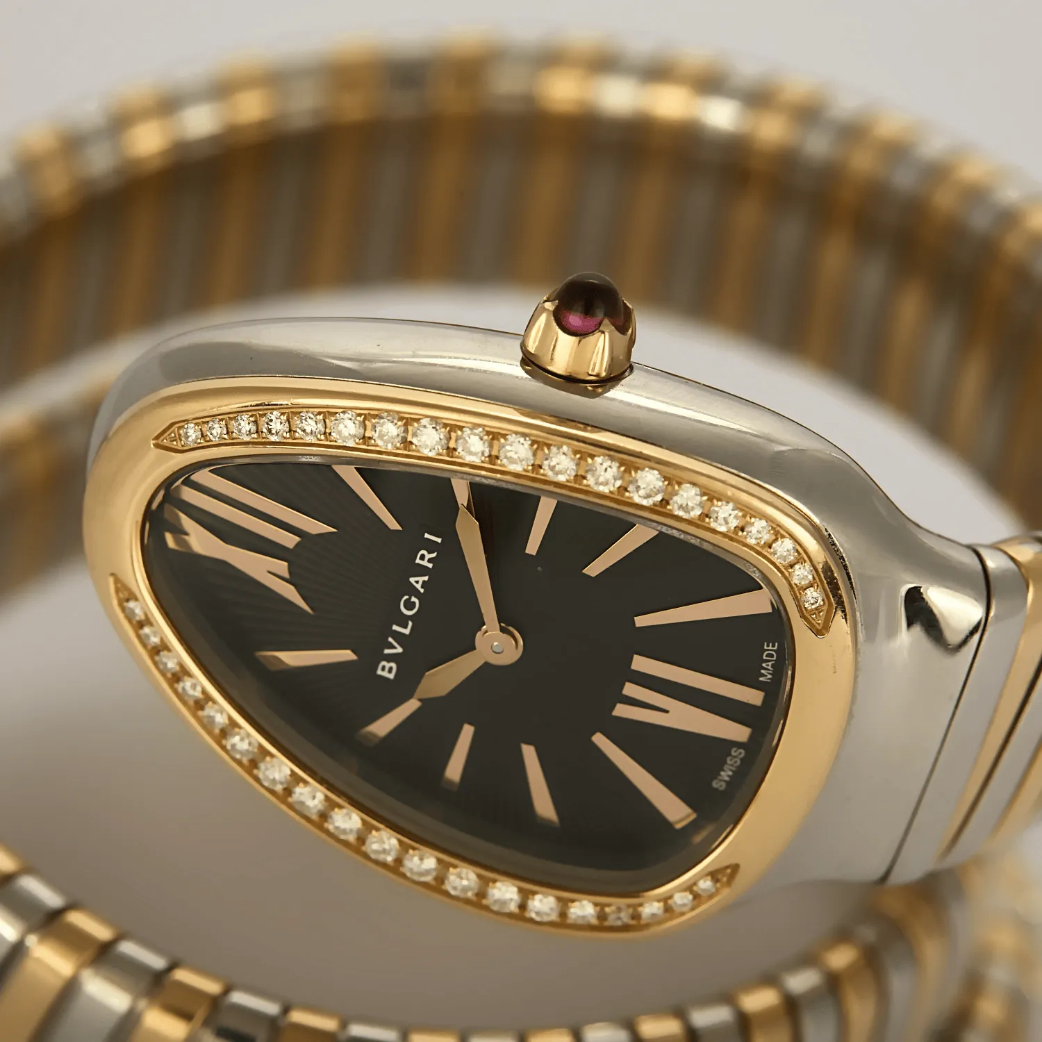 Bulgari - Montre Serpenti Tubogas en or rose et acier sold by 58 Facettes product image thumbnail 4