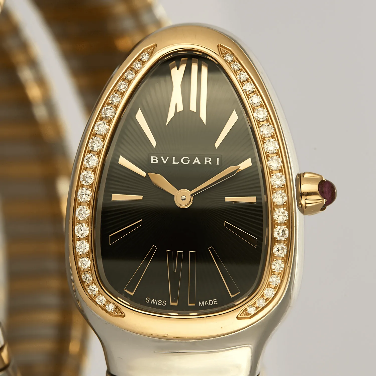 Bulgari - Montre Serpenti Tubogas en or rose et acier sold by 58 Facettes product image thumbnail 3