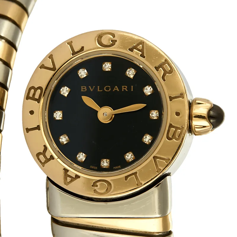 BULGARI - Serpenti - Bracelet montre tubogas ronde made by 58 Facettes