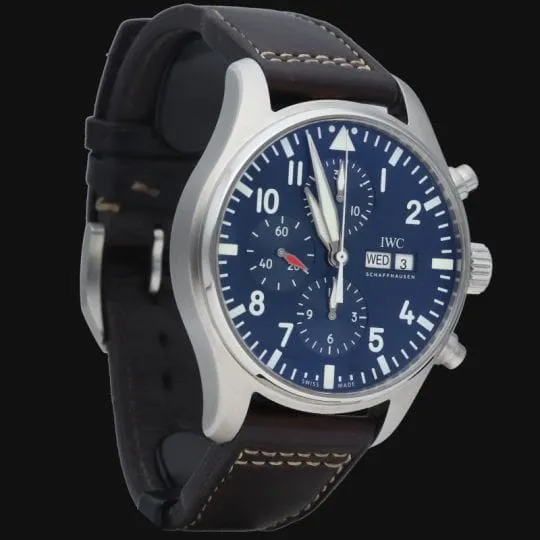 IWC Pilot Petit Prince - Montre chronographe en acier sold by 58 Facettes product image thumbnail 5