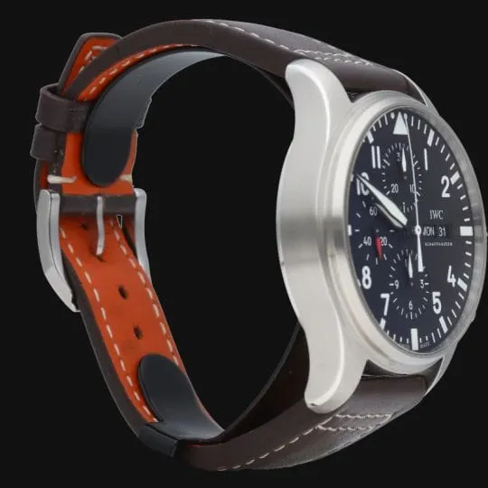 IWC - Montre Pilot Chronograph en acier sold by 58 Facettes product image thumbnail 5