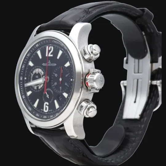Jaeger-LeCoultre Master Compressor - Montre chronographe en acier sold by 58 Facettes product image thumbnail 3