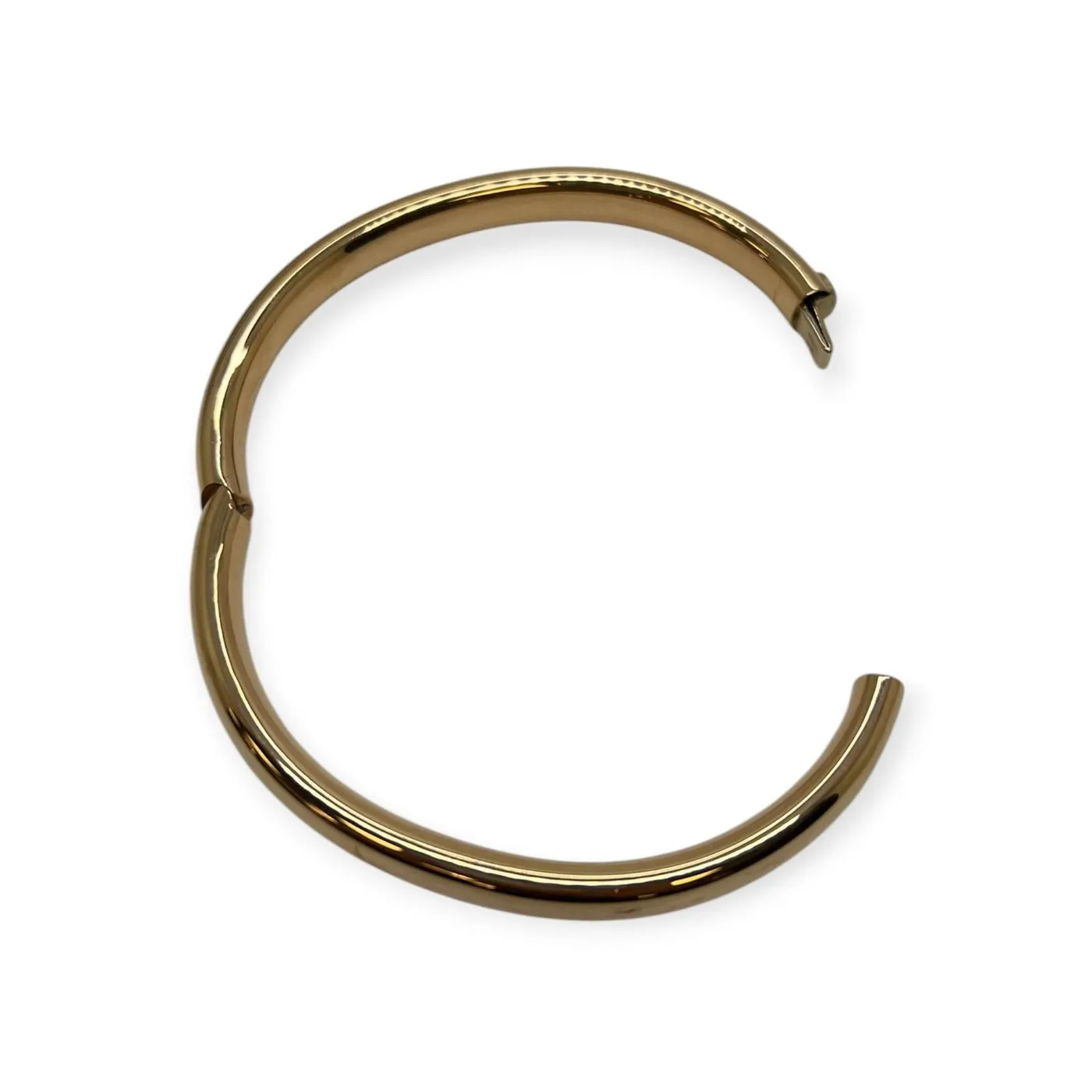 Bracelet demi-jonc ouvrant en or jaune sold by 58 Facettes product image thumbnail 4