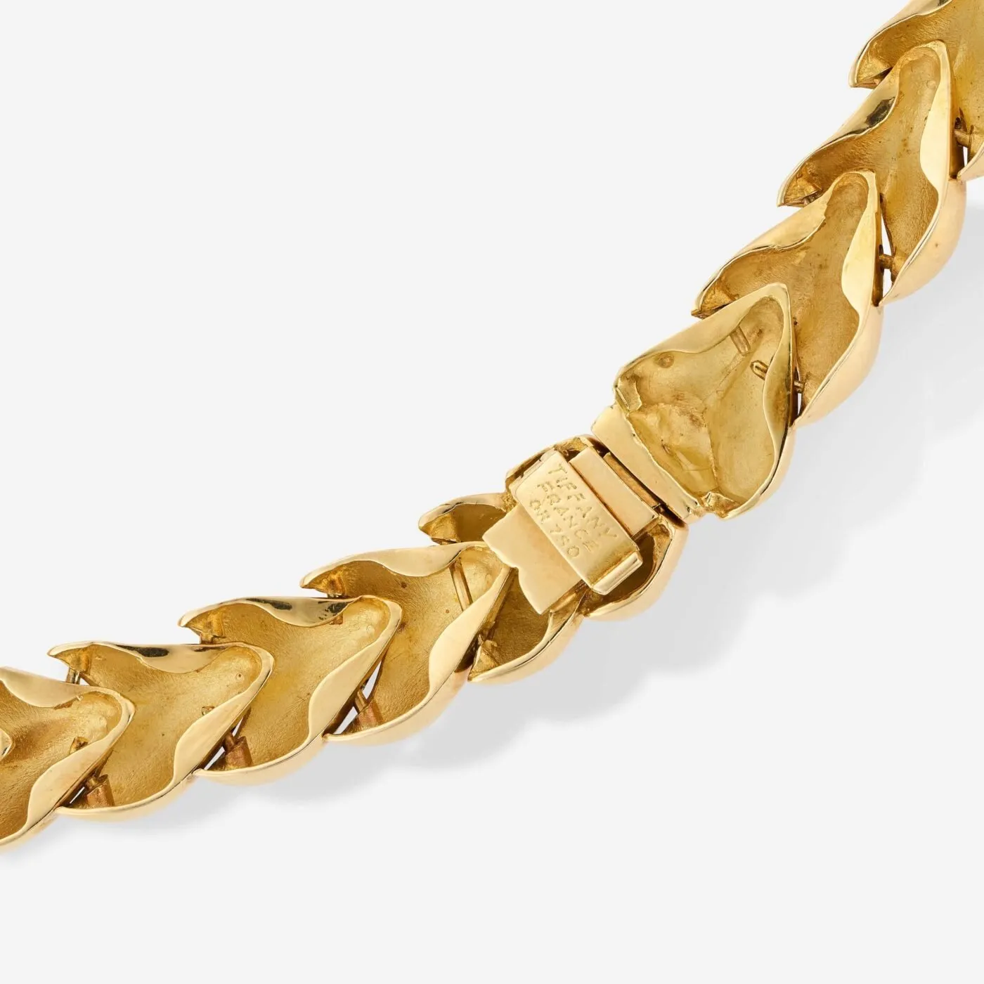 Tiffany & Co. - Collier feuilles en or jaune 18K sold by 58 Facettes product image thumbnail 2