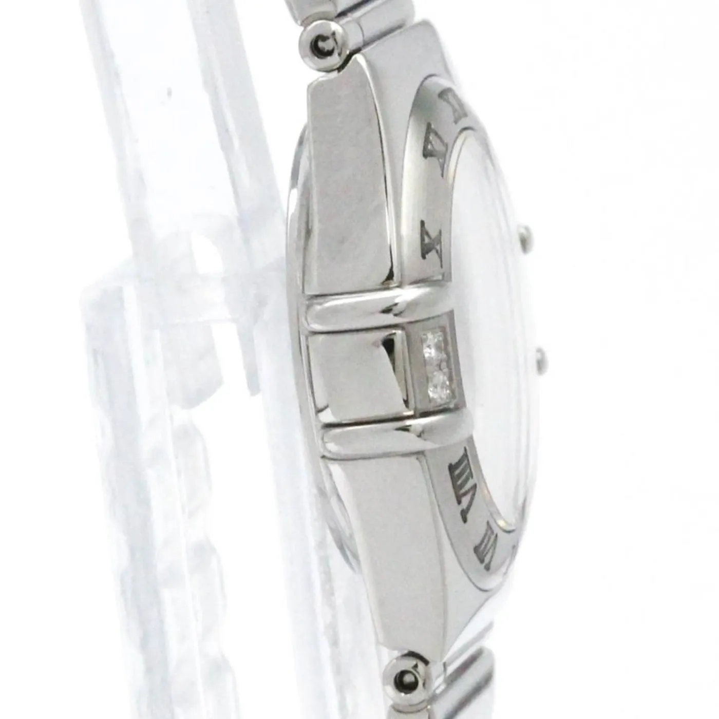 Omega Constellation My Choice - Montre quartz acier et diamants sold by 58 Facettes product image thumbnail 4