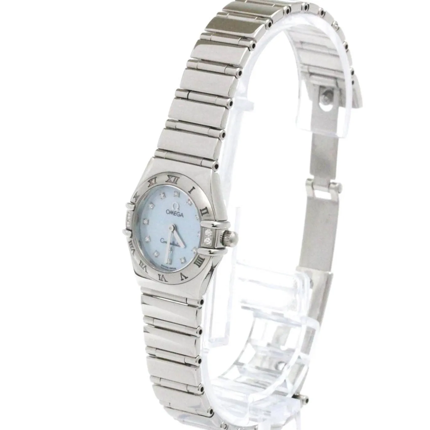 Omega Constellation My Choice - Montre quartz acier et diamants sold by 58 Facettes product image thumbnail 2