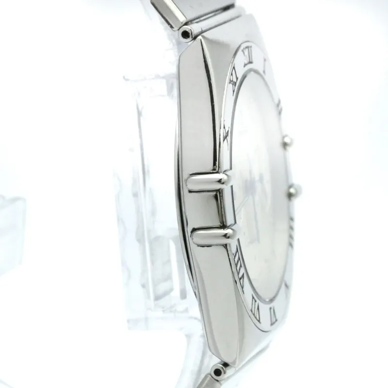 Omega Constellation - Montre Day Date quartz en acier made by 58 Facettes