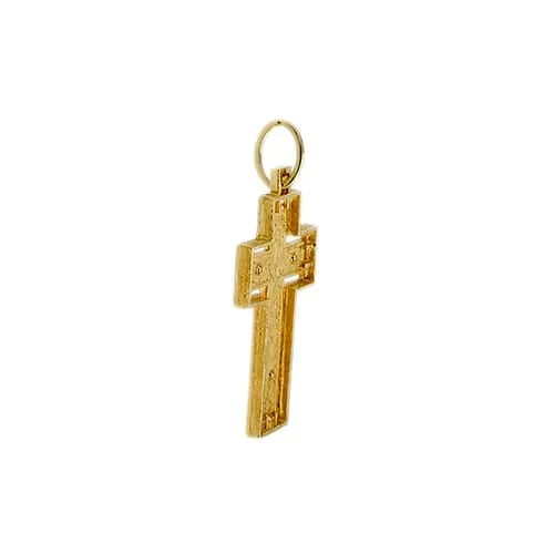 Pendentif croix avec Jésus en or jaune sold by 58 Facettes product image thumbnail 5