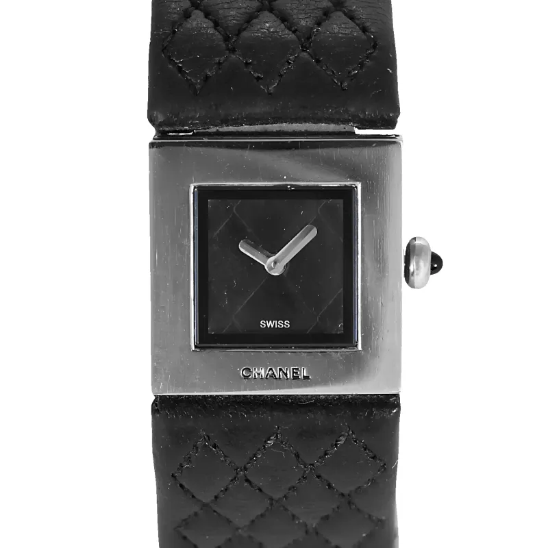 Chanel Montre Matelassé made by 58 Facettes