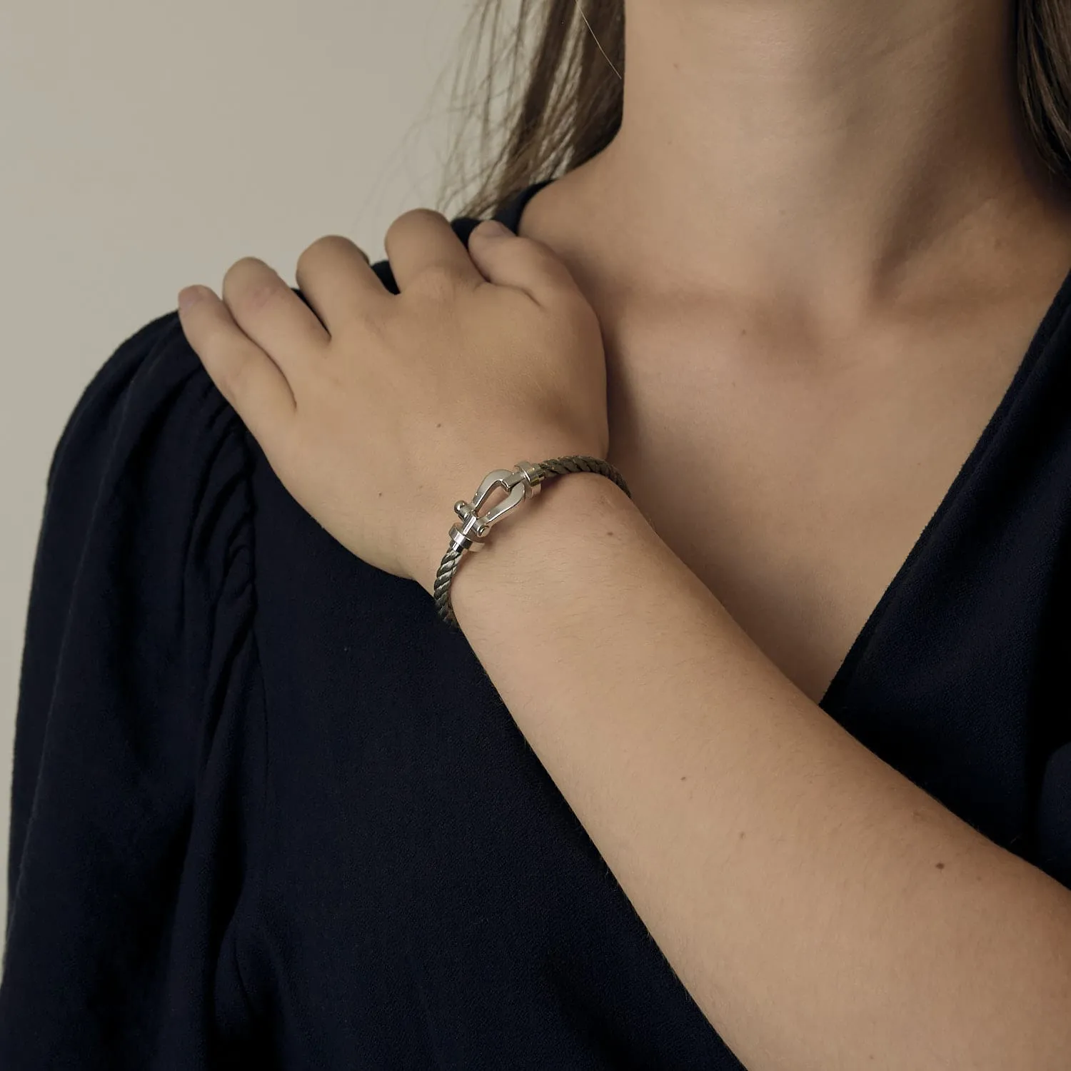 FRED - FORCE 10 - Grand modèle Bracelet en Or blanc 18k sold by 58 Facettes product image thumbnail 2