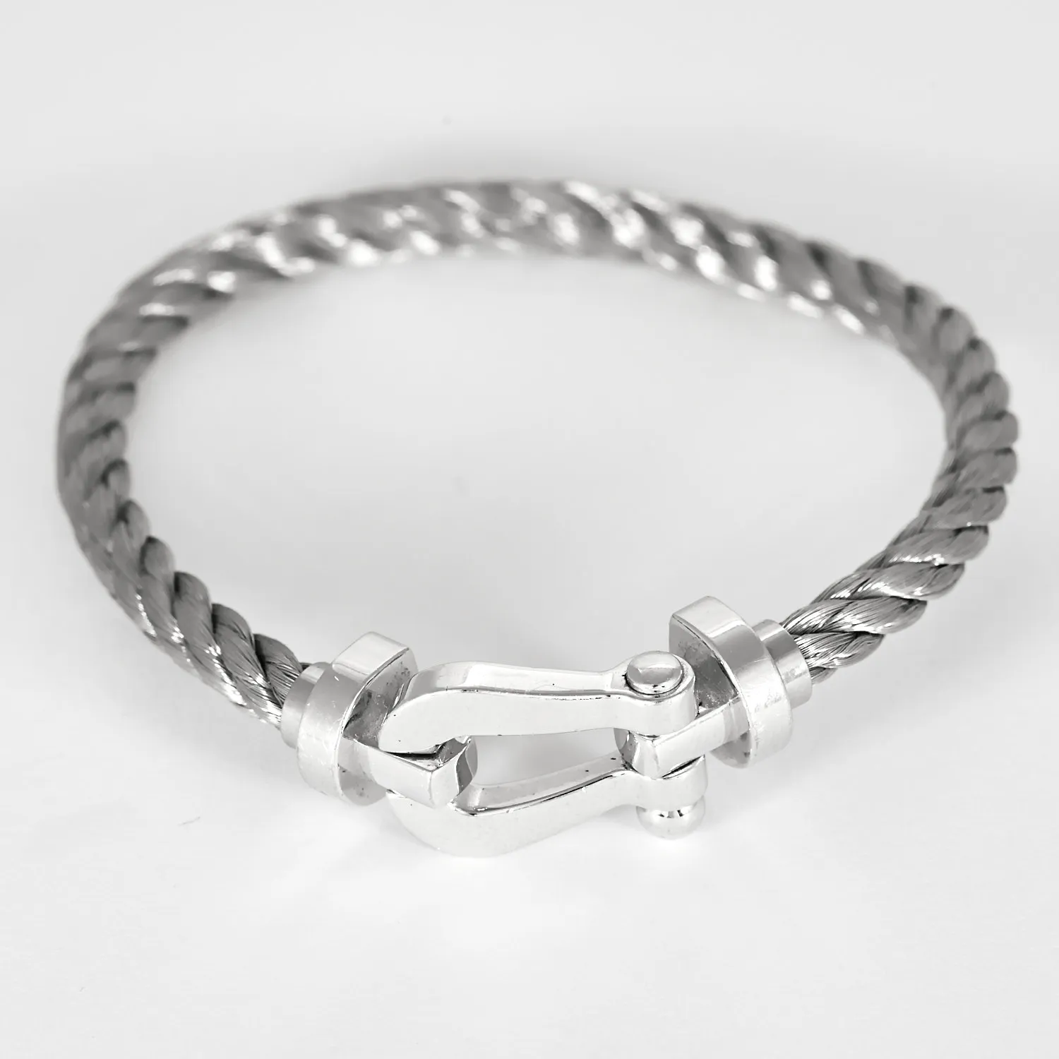 FRED - FORCE 10 - Grand modèle Bracelet en Or blanc 18k sold by 58 Facettes product image thumbnail 3