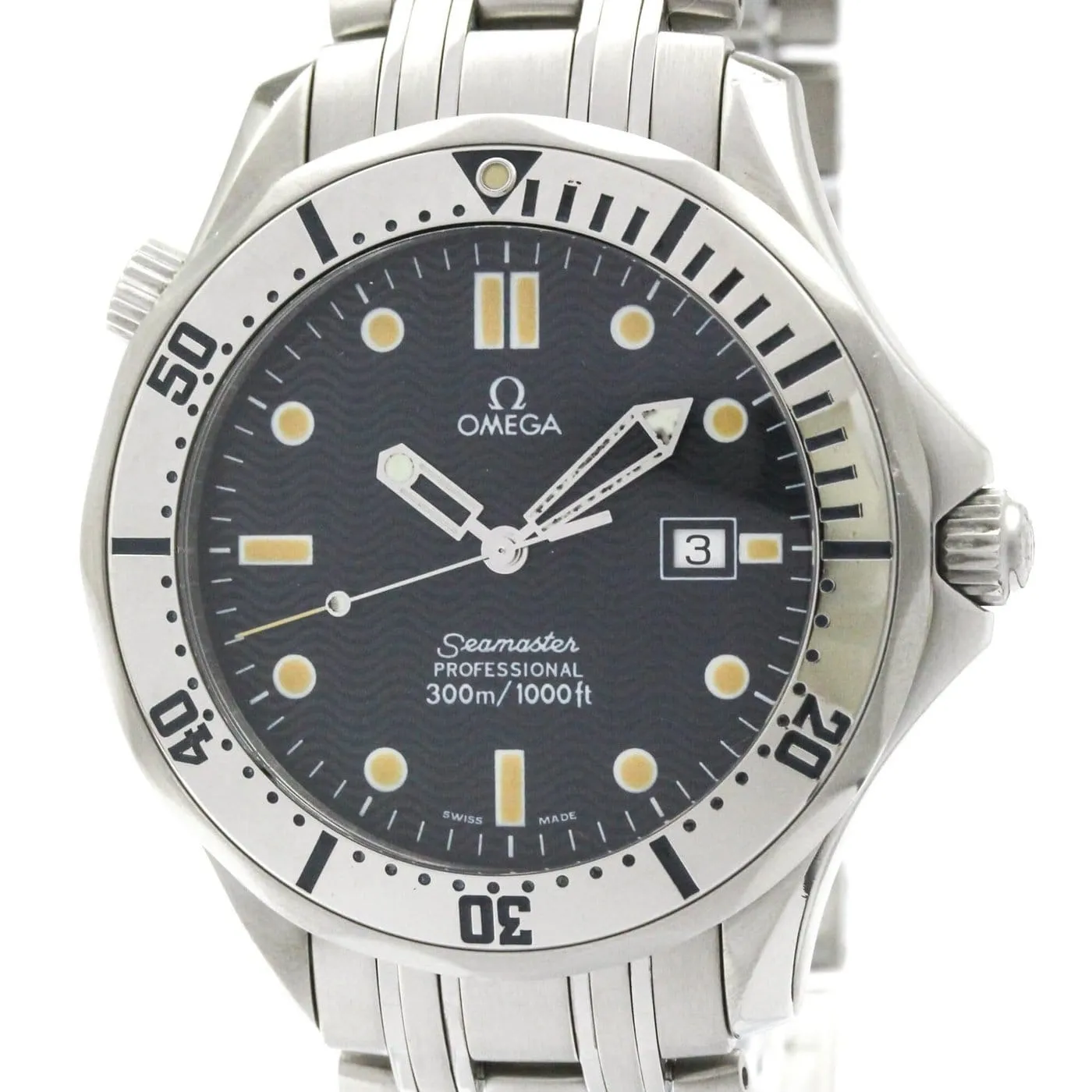 Omega Seamaster Professional 300M - Montre quartz en acier sold by 58 Facettes product image thumbnail 2