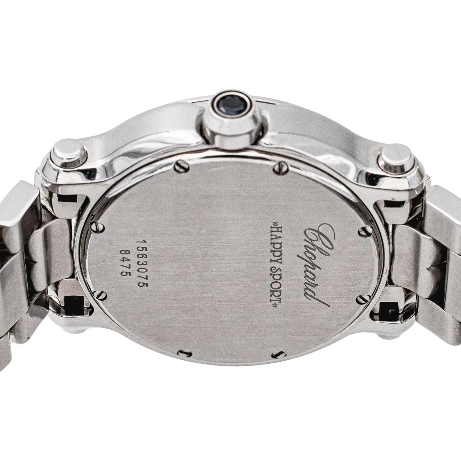 Chopard Happy Sport - Montre en acier et diamants sold by 58 Facettes product image thumbnail 5