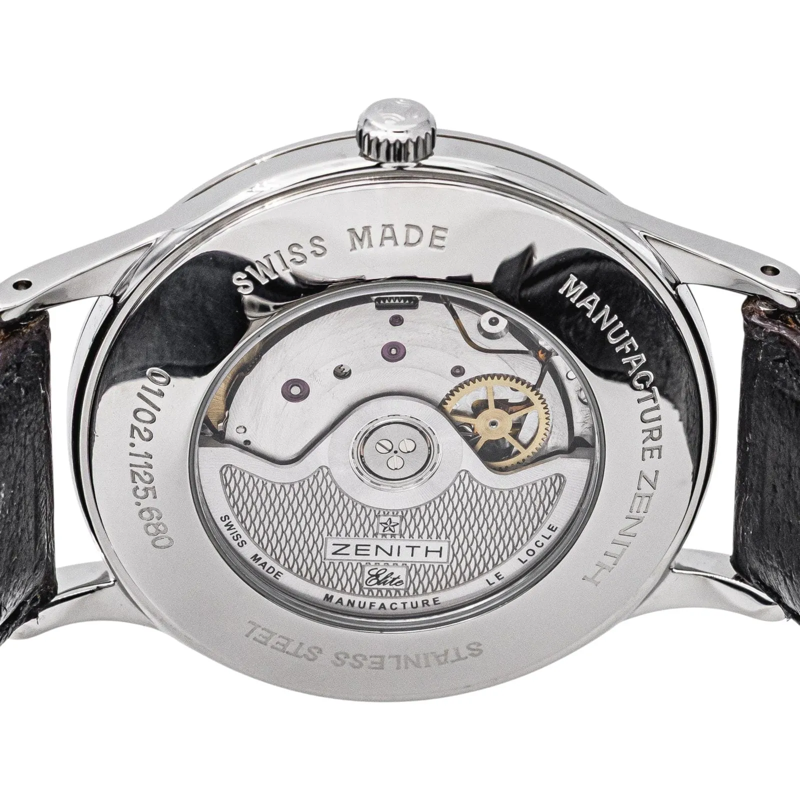 Zenith Elite - Montre en acier sold by 58 Facettes product image thumbnail 5