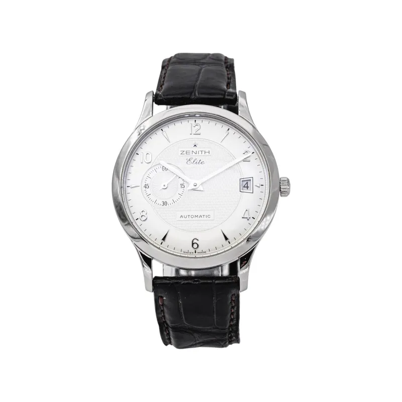 Zenith Elite - Montre en acier made by 58 Facettes