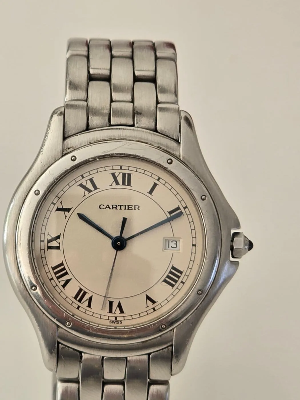 Cartier Panthère Cougar - Montre en acier inoxydable à quartz sold by 58 Facettes product image thumbnail 3